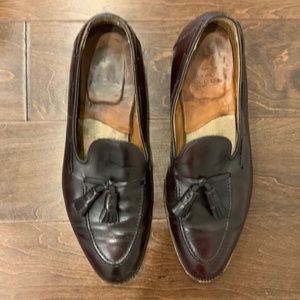 Brooks Brothers Men’s Leather Tassel Dress Loafers Size 11.5D